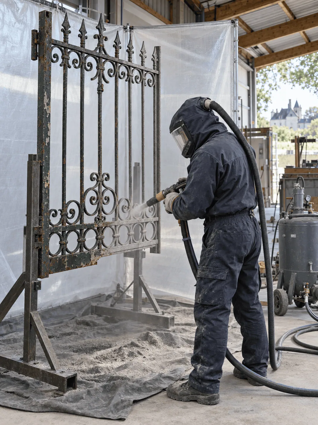 Illustration Clean Tout 37 — emplacement à remplacer par une photo réelle de décapage ou hydrogommage
