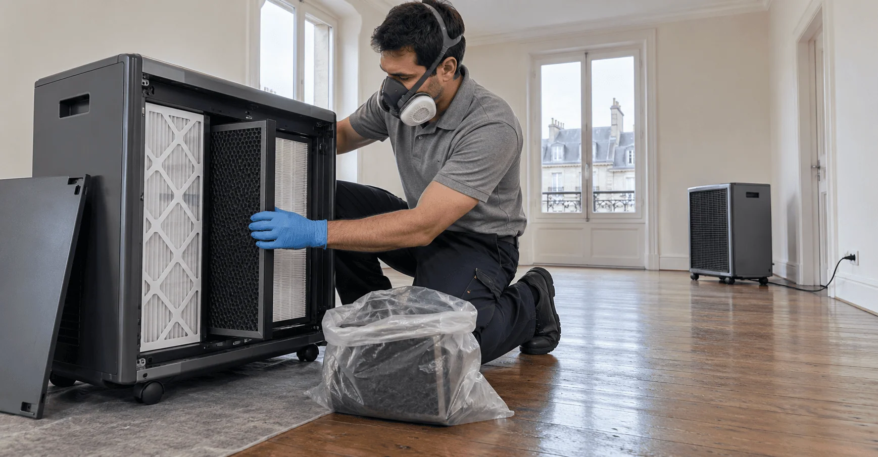 Désinfection et désodorisation d’un logement — visuel à remplacer par une photo réelle