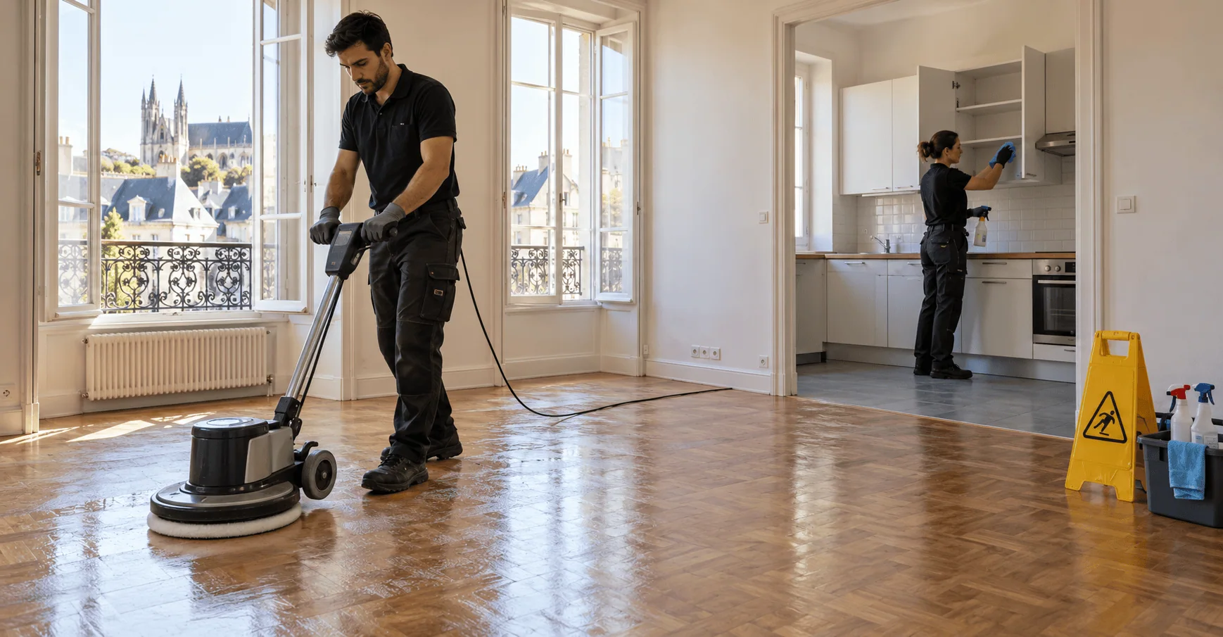 Nettoyage et remise en état d’un logement en Indre-et-Loire